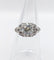 Bague 53 Bague tank Art déco en platine, diamant taille ancienne de 1,20 ct (vers 1930) 58 Facettes A08051