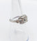 Bague 53 Bague tank Art déco en platine, diamant taille ancienne de 1,20 ct (vers 1930) 58 Facettes A08051
