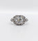 Bague 53 Bague tank Art déco en platine, diamant taille ancienne de 1,20 ct (vers 1930) 58 Facettes A08051