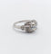 Bague 53 Bague tank Art déco en platine, diamant taille ancienne de 1,20 ct (vers 1930) 58 Facettes A08051