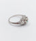 Bague 53 Bague tank Art déco en platine, diamant taille ancienne de 1,20 ct (vers 1930) 58 Facettes A08051