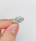 Bague 53 Bague tank Art déco en platine, diamant taille ancienne de 1,20 ct (vers 1930) 58 Facettes A08051