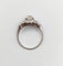 Bague 53 Bague tank Art déco en platine, diamant taille ancienne de 1,20 ct (vers 1930) 58 Facettes A08051