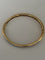 Bracelet Bracelet jonc articulé en or jaune 18k, pavé de diamants 58 Facettes LOT 7871