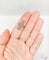 Bague 53.5 Bague marquise victorienne en or 18k et argent, diamants taille rose, vers 1900 58 Facettes A08052