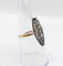 Bague 53.5 Bague marquise victorienne en or 18k et argent, diamants taille rose, vers 1900 58 Facettes A08052