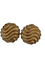 Boucles d'oreilles Boucles d’oreilles clip en or jaune 18k, motif filigrané, années 1960 58 Facettes LOT 7859