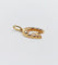 Pendentif Pendentif vintage fer à cheval en or rose 18k 58 Facettes A07948