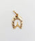 Pendentif Pendentif vintage fer à cheval en or rose 18k 58 Facettes A07948