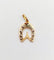 Pendentif Pendentif vintage fer à cheval en or rose 18k 58 Facettes A07948