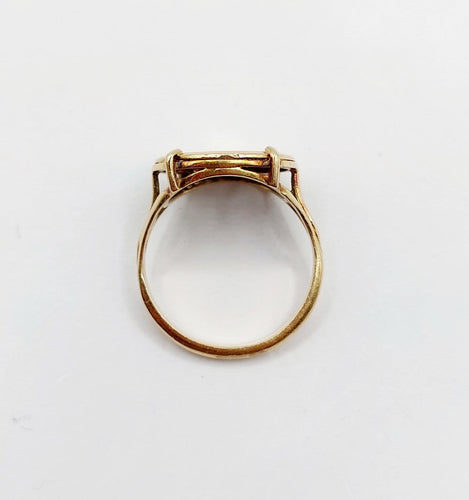 Bague 58.5 AUGIS - Bague cocktail en or 18k, rubis et diamant 58 Facettes A08035