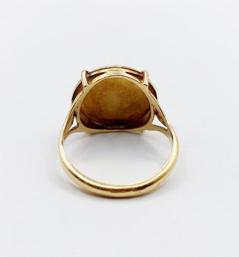 Bague 58.5 AUGIS - Bague cocktail en or 18k, rubis et diamant 58 Facettes A08035