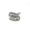 Bague 52 Bague vintage de style Art déco en or 14k avec diamants 58 Facettes 50559