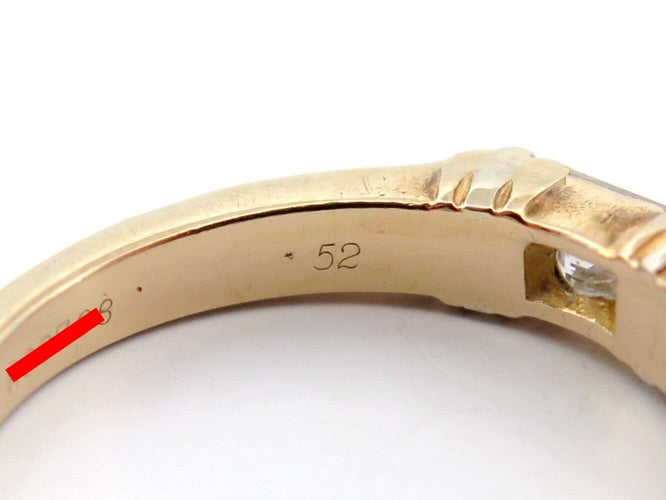 Bague 52 Cartier - Bague Apollonia en or jaune 18k, 4 diamants, taille 52, 4,6 g 58 Facettes 277631
