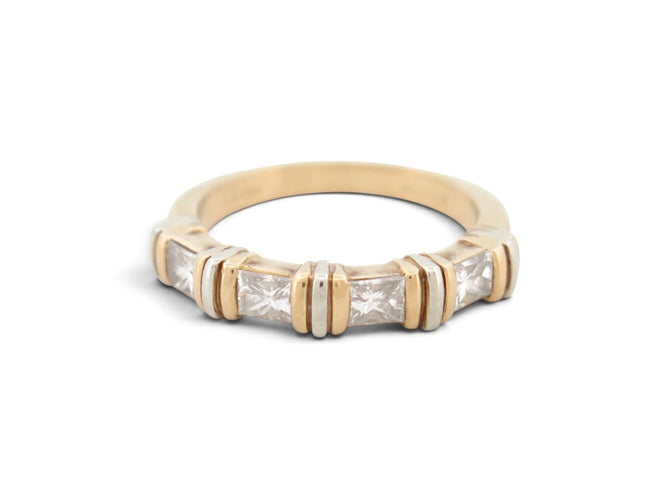 Bague 52 Cartier - Bague Apollonia en or jaune 18k, 4 diamants, taille 52, 4,6 g 58 Facettes 277631