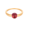 Bague 51 Pomellato M'Ama Non M'Ama - Bague en or rose 18k, tourmaline cabochon 58 Facettes 58FC70