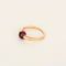 Bague 51 Pomellato M'Ama Non M'Ama - Bague en or rose 18k, tourmaline cabochon 58 Facettes 58FC70