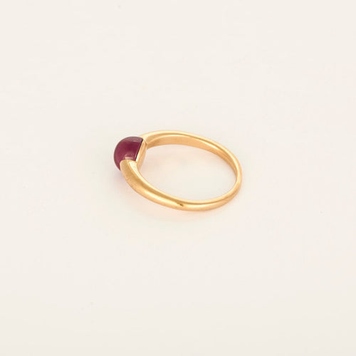 Bague 51 Pomellato M'Ama Non M'Ama - Bague en or rose 18k, tourmaline cabochon 58 Facettes 58FC70