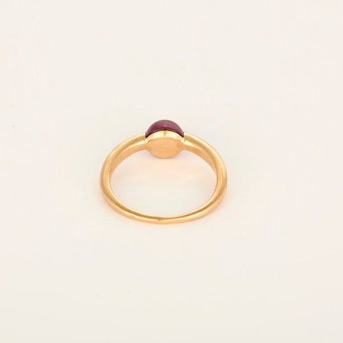 Bague 51 Pomellato M'Ama Non M'Ama - Bague en or rose 18k, tourmaline cabochon 58 Facettes 58FC70