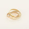 Bague 62 Cartier - Bague Trinity Classique vintage en or jaune, blanc et rose 18k 58 Facettes 58FC76