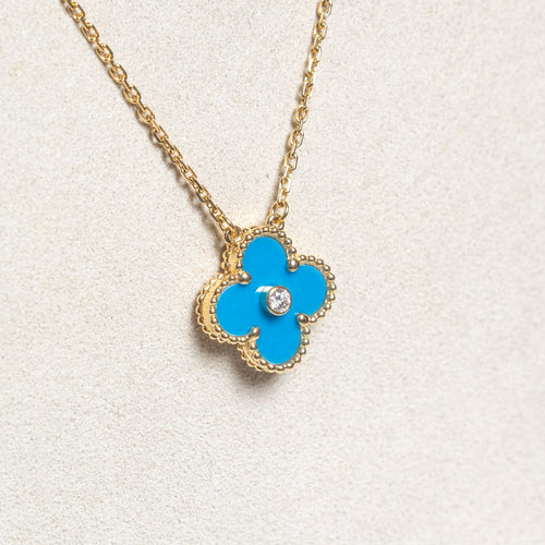 Pendentif Van Cleef & Arpels Alhambra - Pendentif Holiday en or jaune 18 K et diamant 58 Facettes 2.19285