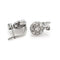 Boucles d'oreilles Boucles d’oreilles en or blanc 18k avec diamants 58 Facettes 580/26 F