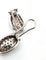 Boucles d’oreilles en or blanc 18 carats pavées de diamants 58 Facettes 1329 B OC