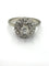 Bague 56 Rosetta - Bague en or blanc avec diamants 58 Facettes 1374 B OC