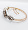 Bracelet Bracelet victorien en or rose 18k et argent, diamants, vers 1880 58 Facettes A07941