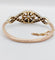 Bracelet Bracelet victorien en or rose 18k et argent, diamants, vers 1880 58 Facettes A07941