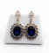 Boucles d'oreilles Dormeuses marguerite anciennes - Boucles d’oreilles en or 18k et argent 58 Facettes A07940