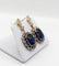 Boucles d'oreilles Dormeuses marguerite anciennes - Boucles d’oreilles en or 18k et argent 58 Facettes A07940