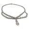 Collier Collier en or blanc 750 avec diamants 58 Facettes G4066