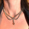 Collier Collier en or blanc 750 avec diamants 58 Facettes G4066