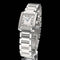 Montre Cartier - Montre Tank Française 2384, quartz, acier, 2009 58 Facettes CRT/TNK/015