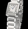 Montre Cartier - Montre Tank Française 2384, quartz, acier, 2009 58 Facettes CRT/TNK/015