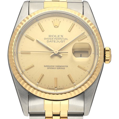 Montre Rolex - Montre Datejust 16233 révisée, 1990, boîte et papiers 58 Facettes ROL/DJ1/1549