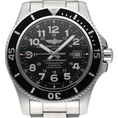 Montre Breitling - Montre Superocean II 44 A17392, automatique, acier, 2018 58 Facettes BTL/SOC/147