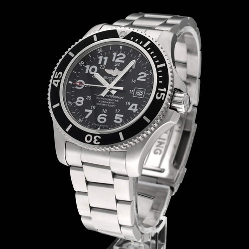 Montre Breitling - Montre Superocean II 44 A17392, automatique, acier, 2018 58 Facettes BTL/SOC/147
