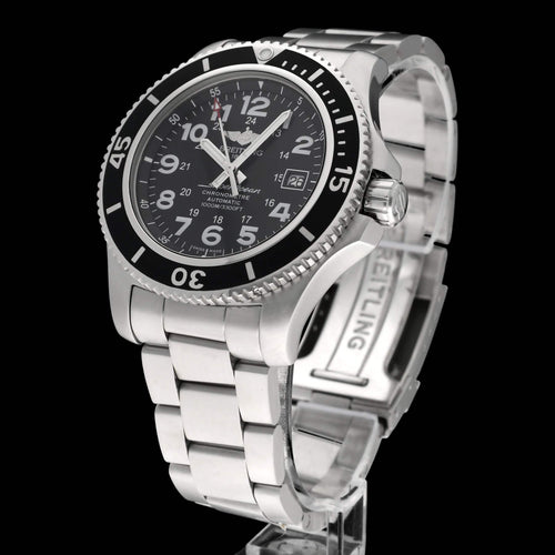 Montre Breitling - Montre Superocean II 44 A17392, automatique, acier, 2018 58 Facettes BTL/SOC/147
