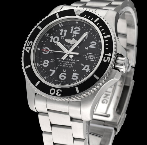Montre Breitling - Montre Superocean II 44 A17392, automatique, acier, 2018 58 Facettes BTL/SOC/147