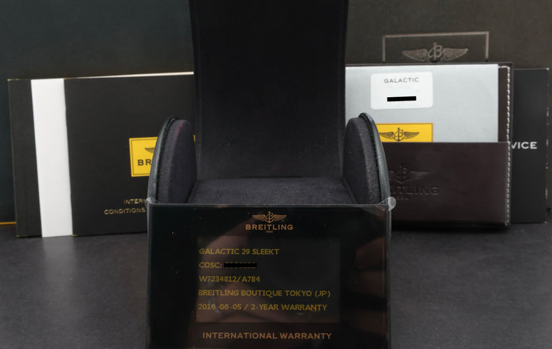 Montre Breitling Galactic - Montre à quartz W72348, 2016, boîte et papiers 58 Facettes BTL/GAL/014