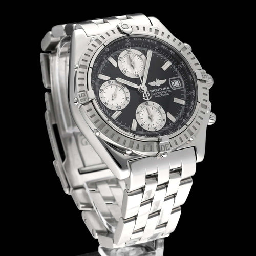 Montre Breitling - Montre Chronomat A13352 automatique, révisée, 2004 estimée, boîte et papiers 58 Facettes BTL/CHM/249