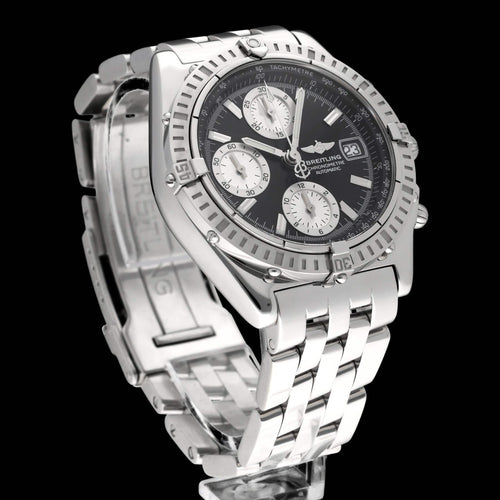 Montre Breitling - Montre Chronomat A13352 automatique, révisée, 2004 estimée, boîte et papiers 58 Facettes BTL/CHM/249