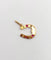 Pendentif Pendentif fer à cheval en or 18k, diamants taille rose et rubis, vers 1900 58 Facettes A07935