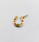 Pendentif Pendentif fer à cheval en or 18k, diamants taille rose et rubis, vers 1900 58 Facettes A07935