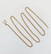 Collier Collier vintage en or 18k, maille gourmette, 44 cm 58 Facettes A07969