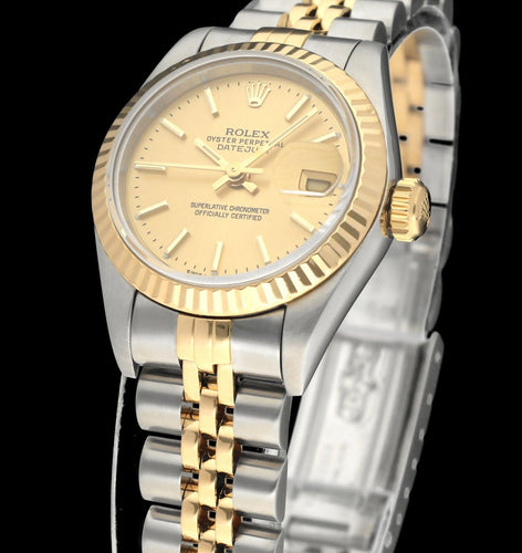 Rolex - Montre Lady-Datejust 69173, 1995, boîte et papiers 58 Facettes ROL/LDJ/799