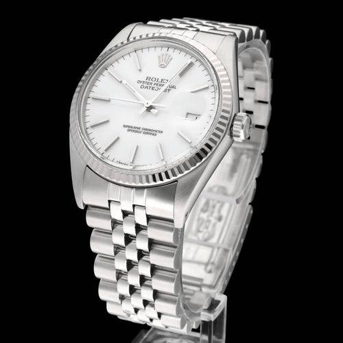 Rolex Datejust - Montre automatique en acier, référence 16014, 1988 58 Facettes ROL/DJ1/1602