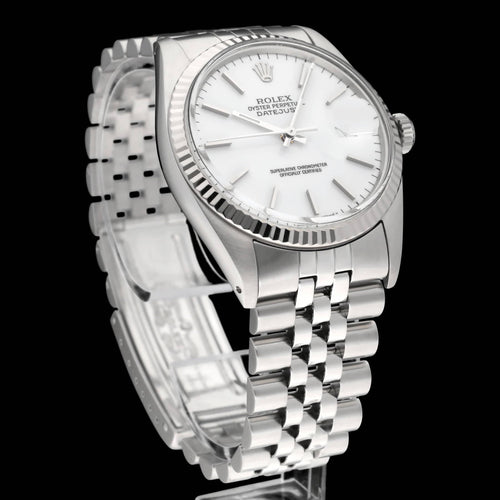 Rolex Datejust - Montre automatique en acier, référence 16014, 1988 58 Facettes ROL/DJ1/1602